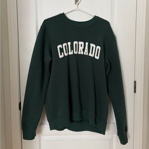 Pacifica Classic Green Sweatshirt